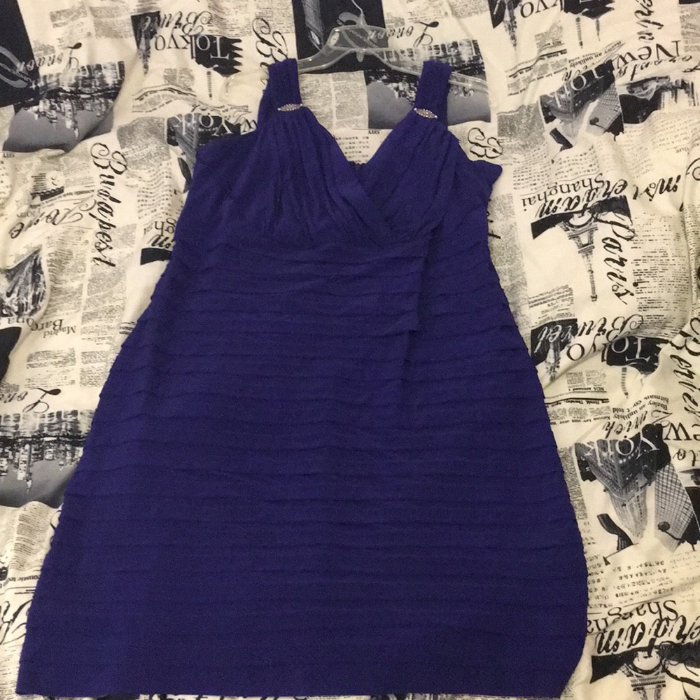 Purple dress barn dress